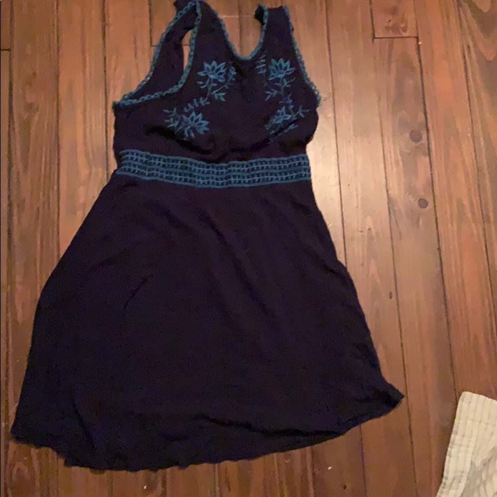 Blue flower dress